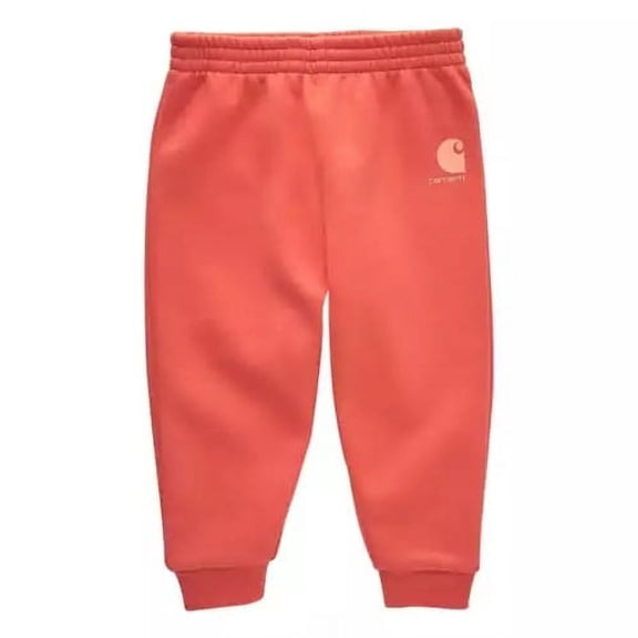 Carhartt DUBARRY Baby Girls' Heavyweight Fleece Logo Joggers, US 12 Months