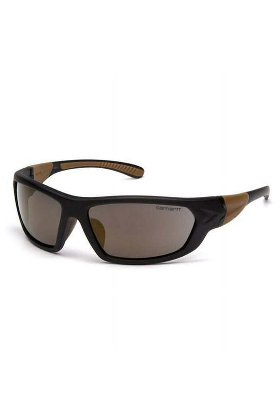 Eyewear 2625267 Carbondale Anti-Fog Safety Glasses with Antique Mirror Lens Black & Tan Frame