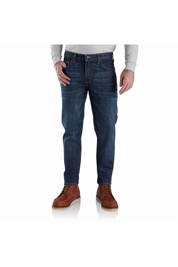 Flame-Resistant Rugged Flex Relaxed Fit 5-Pocket Tapered Jean