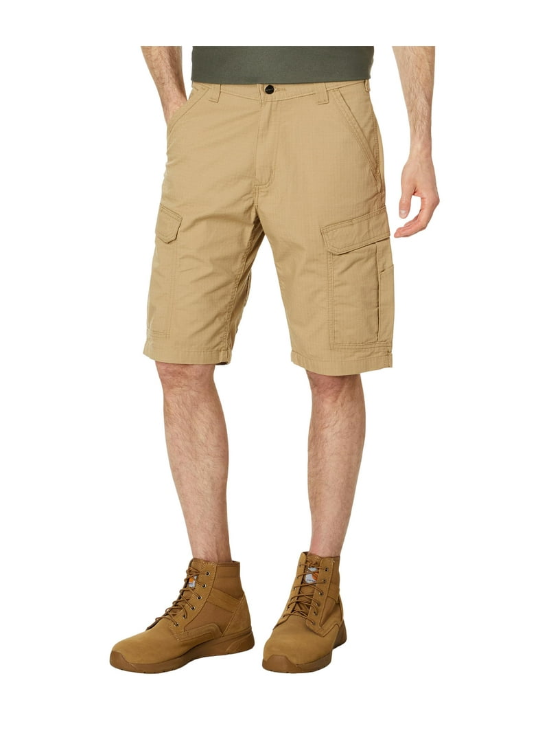 Carhartt Force Broxton Cargo Shorts (Mens, Dark Khaki, 44, 11
