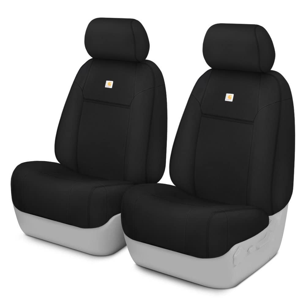Carhartt GTF586ABCOBK - Super Dux 1st Row Black Custom Seat Covers