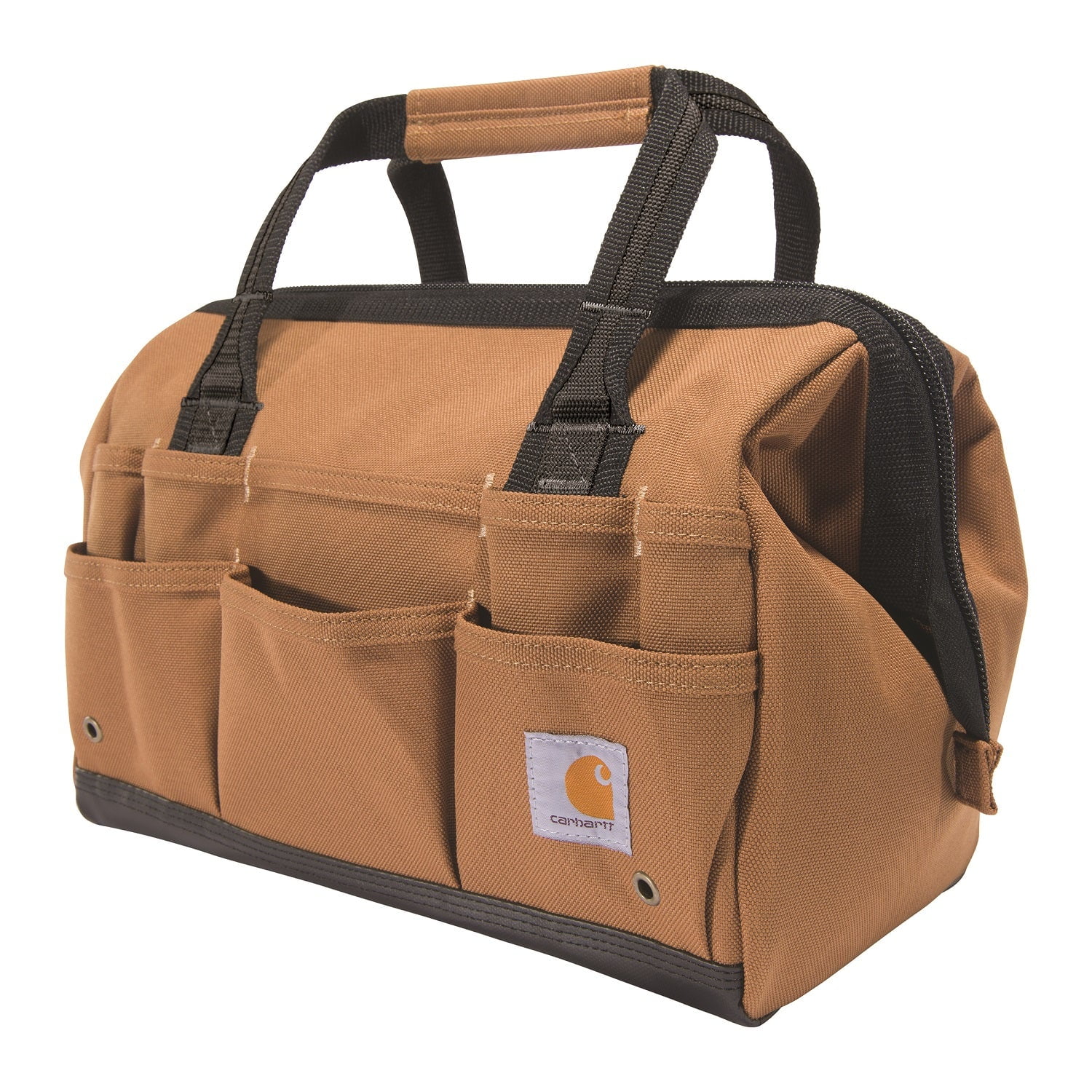 Carhartt Brown Heavyweight Tool Bag with 25 Pockets
