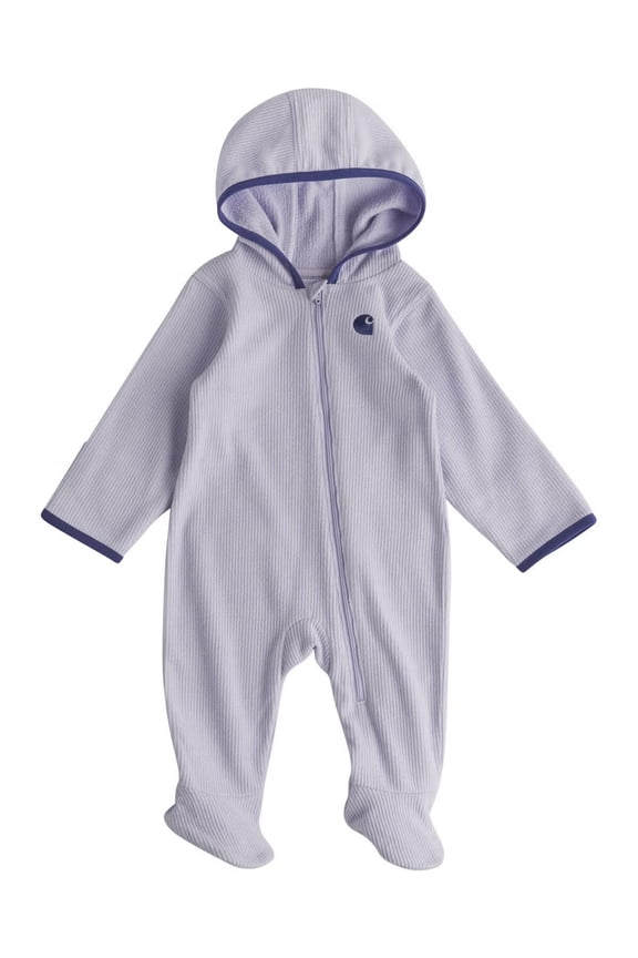 Infant Girls' Solid Long Sleeve Hooded 3 Month
