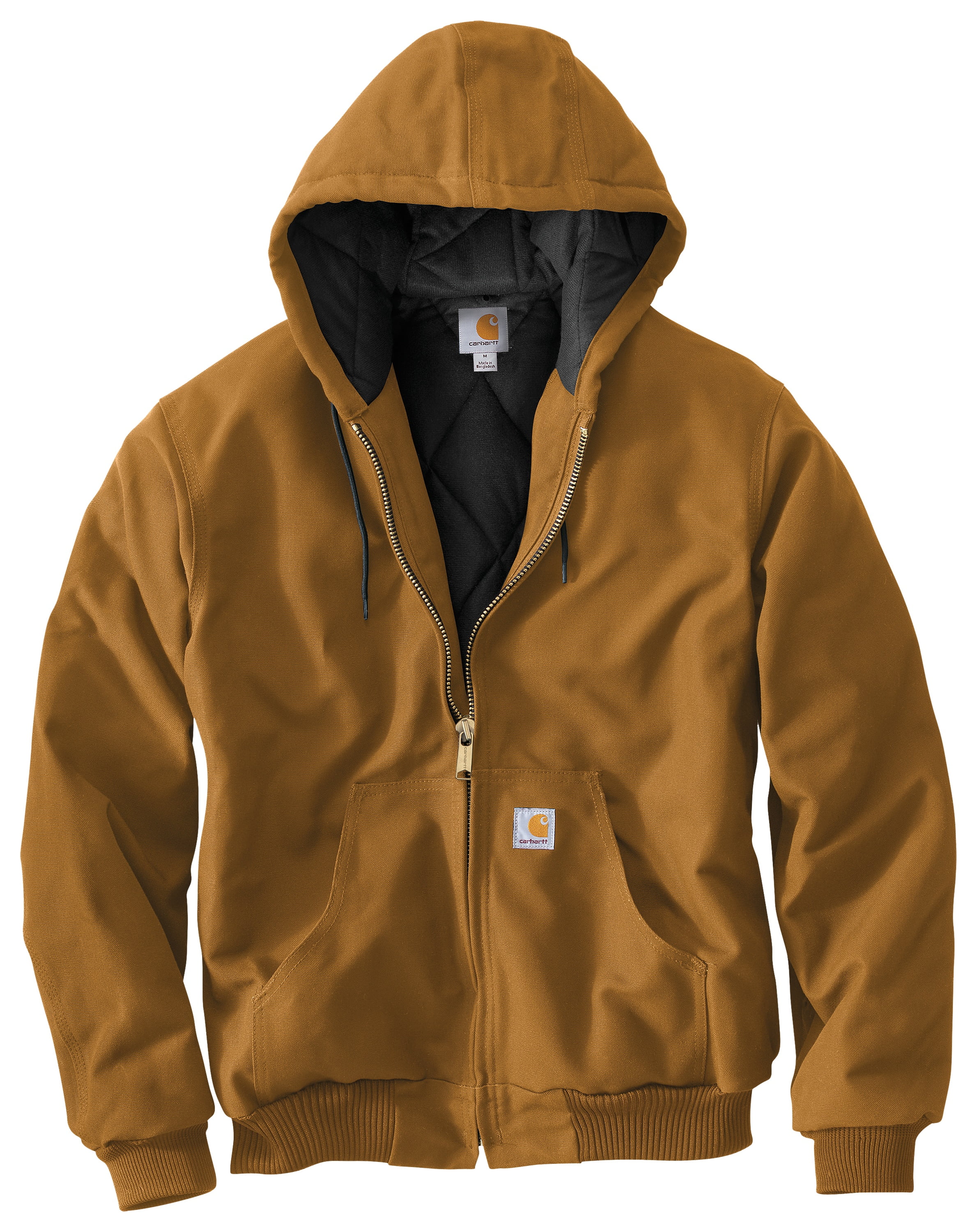 Carhartt Jacket 30 Regular Cotton Zipper Brn 5XL - Walmart.com