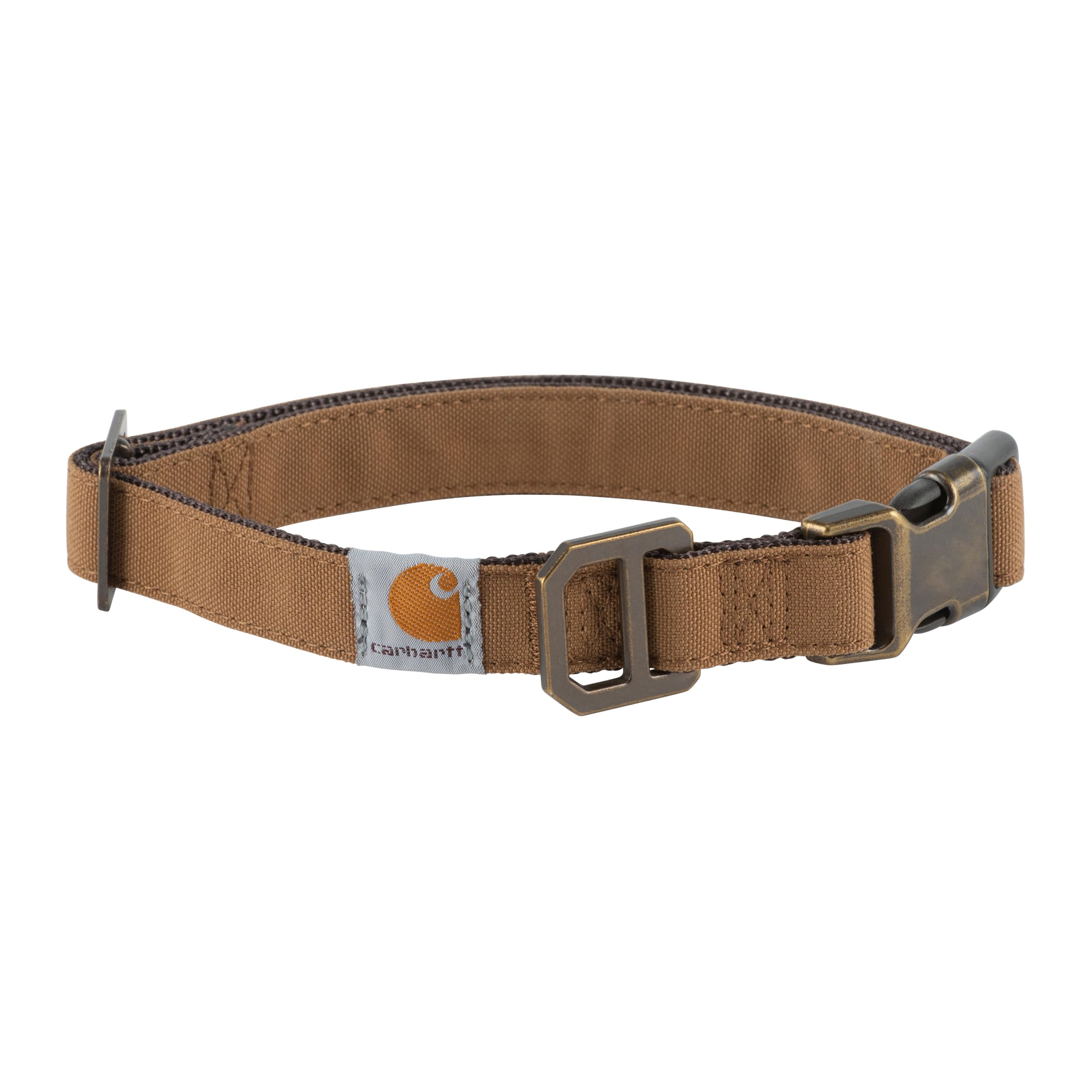 Carhartt Journeyman Dog Collar, Premium Rugged Construction Pet Collar, Carhartt Brown, Large - image 1 of 5