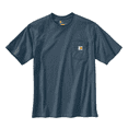 thumbnail image 1 of Carhartt K87-477 Short-Sleeve Workwear Pocket T-Shirt, Bluestone, Large Tall, 1 of 4