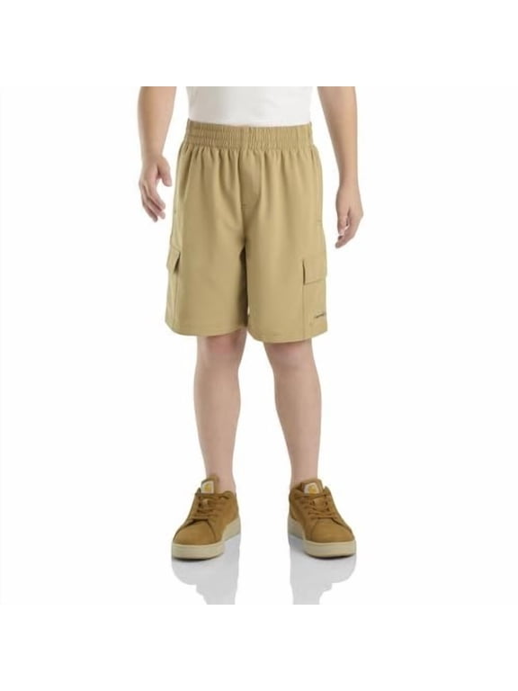 Kid's CH8332 Rugged Flex Ripstop Work Short - Boys - Small 8-10 - Dark Khaki