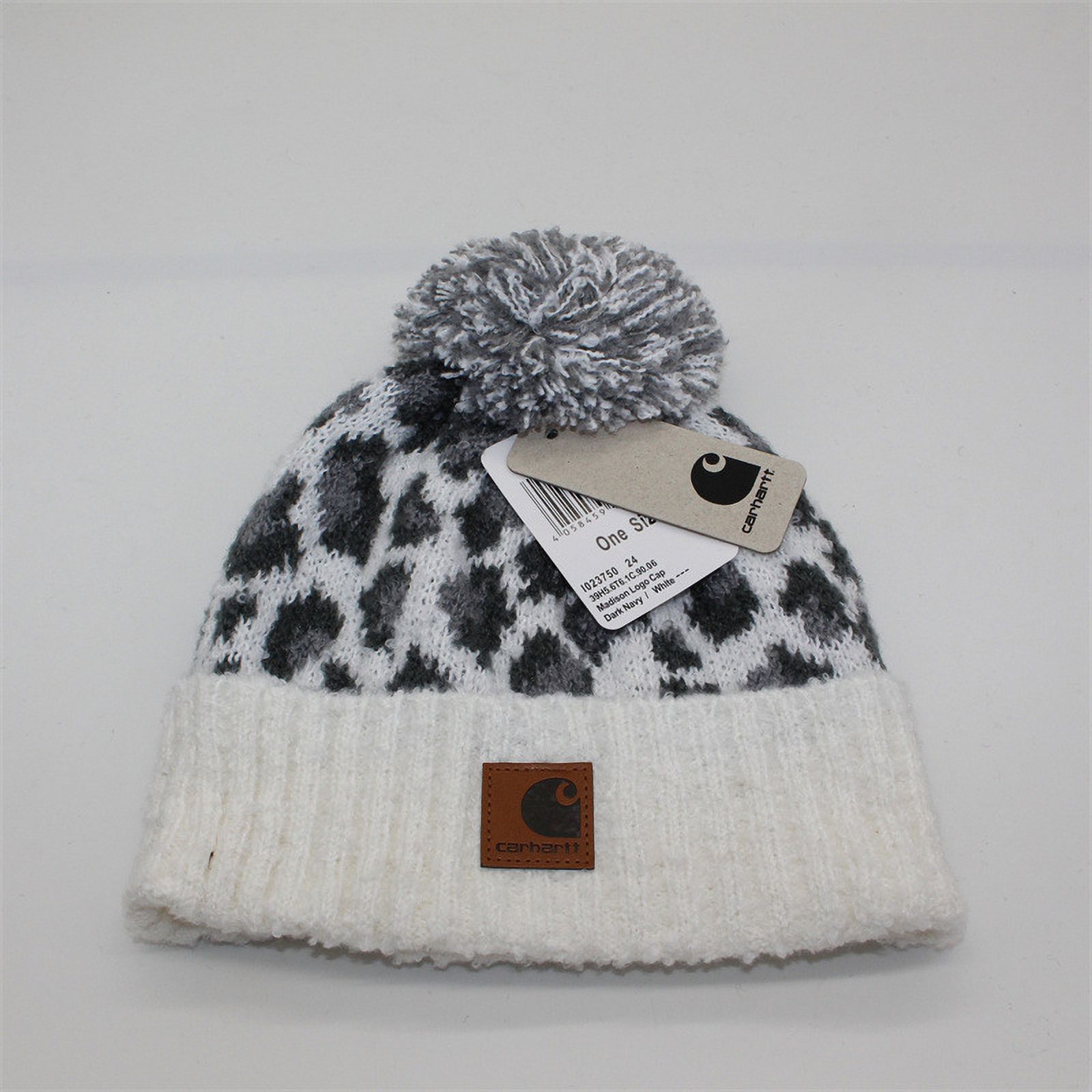 Carhartt Knit PomPom Cuffed Beanie Women's Men Knit pom Cuffed Beanie