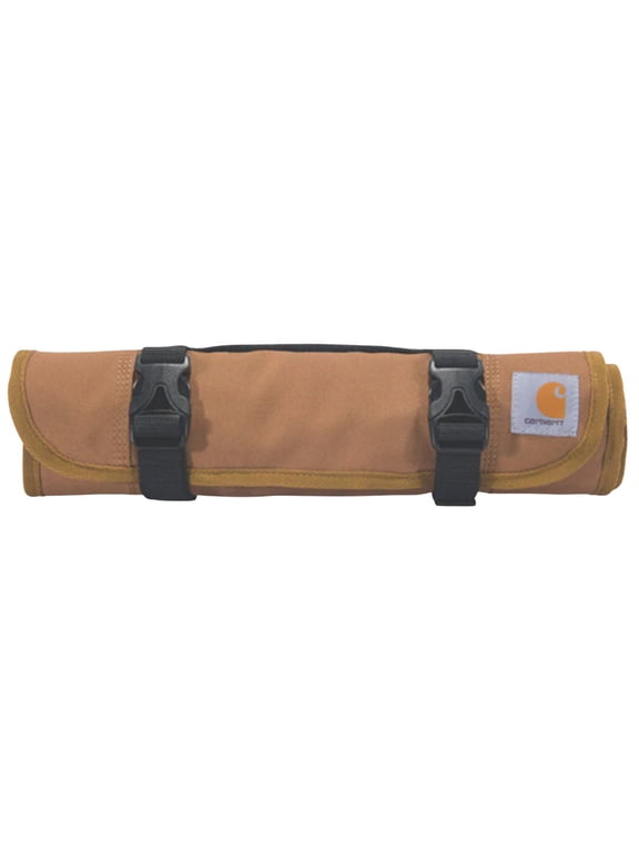 Legacy 13 W x 1/2 H Heavy Duty Poly Fabric Tool Roll Pouch Light Brown
