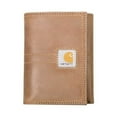 thumbnail image 1 of Carhartt Legacy Men's Trifold Wallet, Brown, 1 of 3
