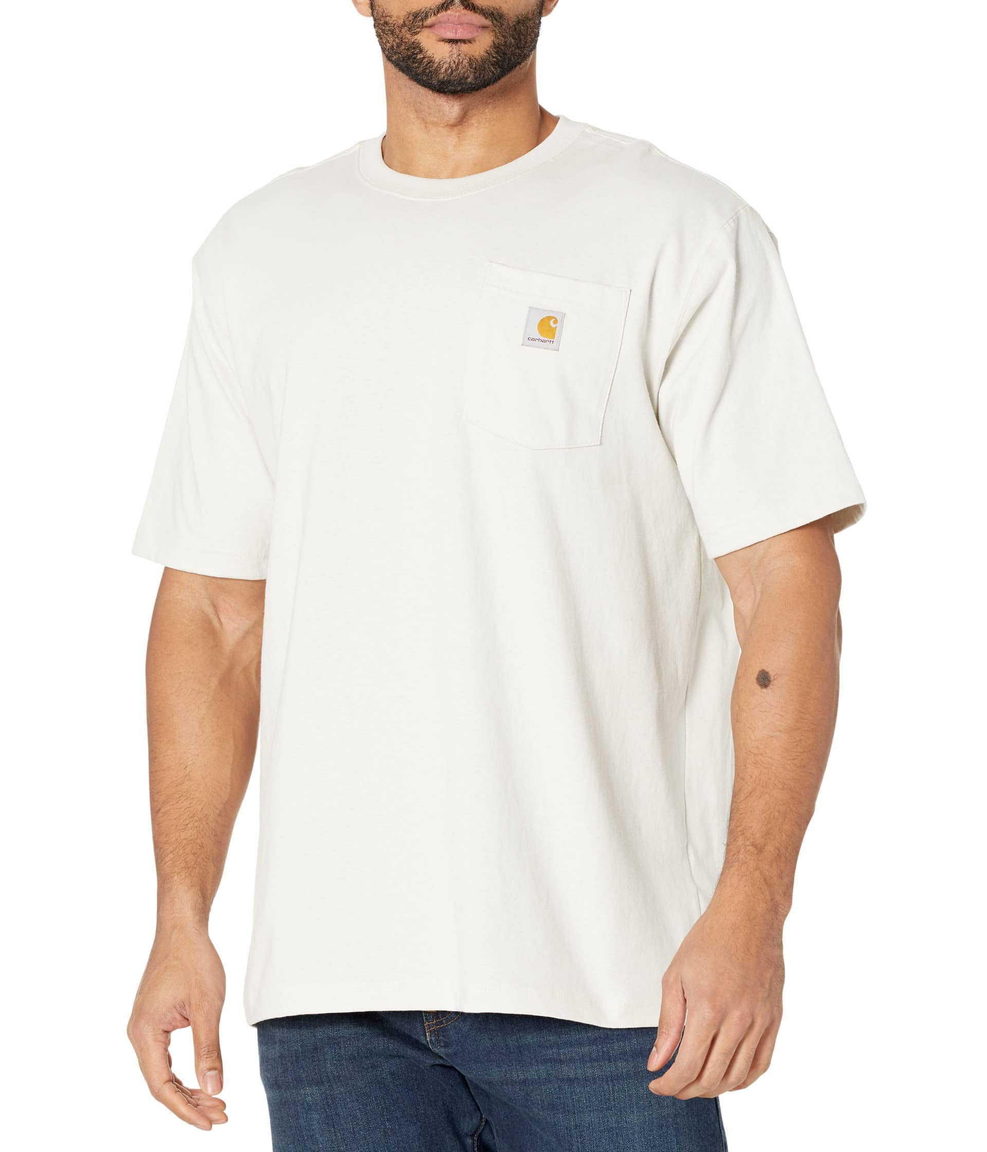 Carhartt T Shirt Men's Workwear Sizes Medium- 2XL Black White Grey AFY001  NG