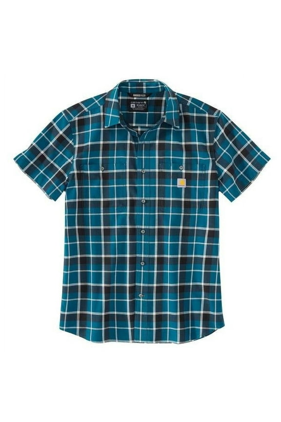 Men's 106139 Rugged Flex Relaxed Fit Lightweight Short-Sleeve