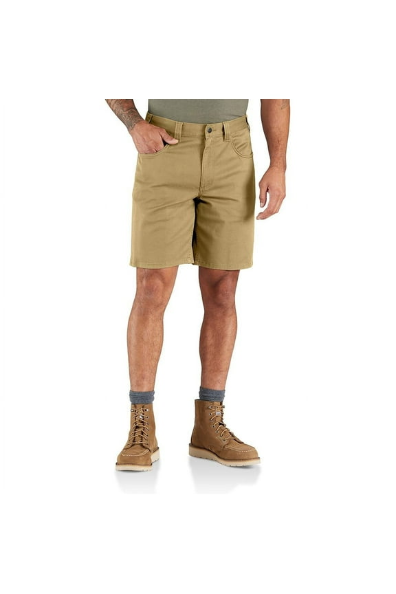 Men's 106280 Force Relaxed Fit Short - 9 Inch - 42 - Golden Sand
