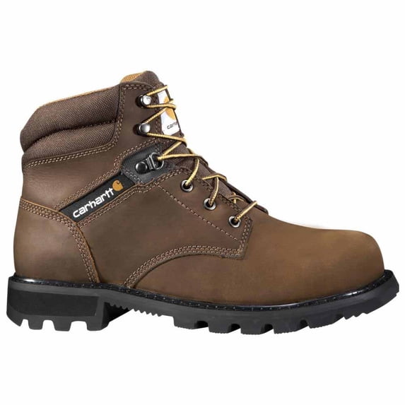 Carhartt Men's 6" Lace-Up Work Boot Round Toe Dark Brown 14 EE US