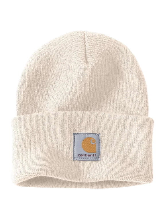 A18 Acrylic Beanie Watch Cap - Winter White