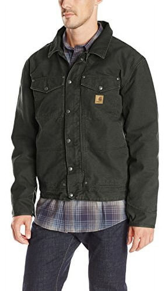 Måne kirurg Panorama Carhartt Men's Berwick Jacket,Moss,Large - Walmart.com