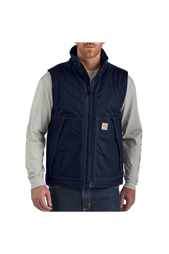 Men's Big & Tall Flame Resistant Quick Duck Vest