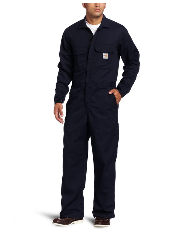 Men's Big & Tall Flame Resistant Traditional Twill Coverall