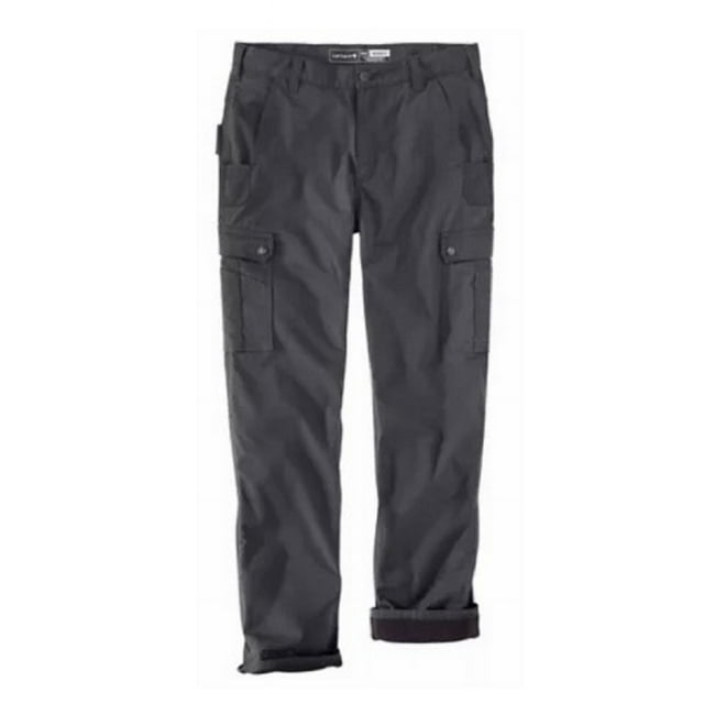 Carhartt Men's Cargo Fleece Relaxed Fit Ripstop Work MidRise Pants