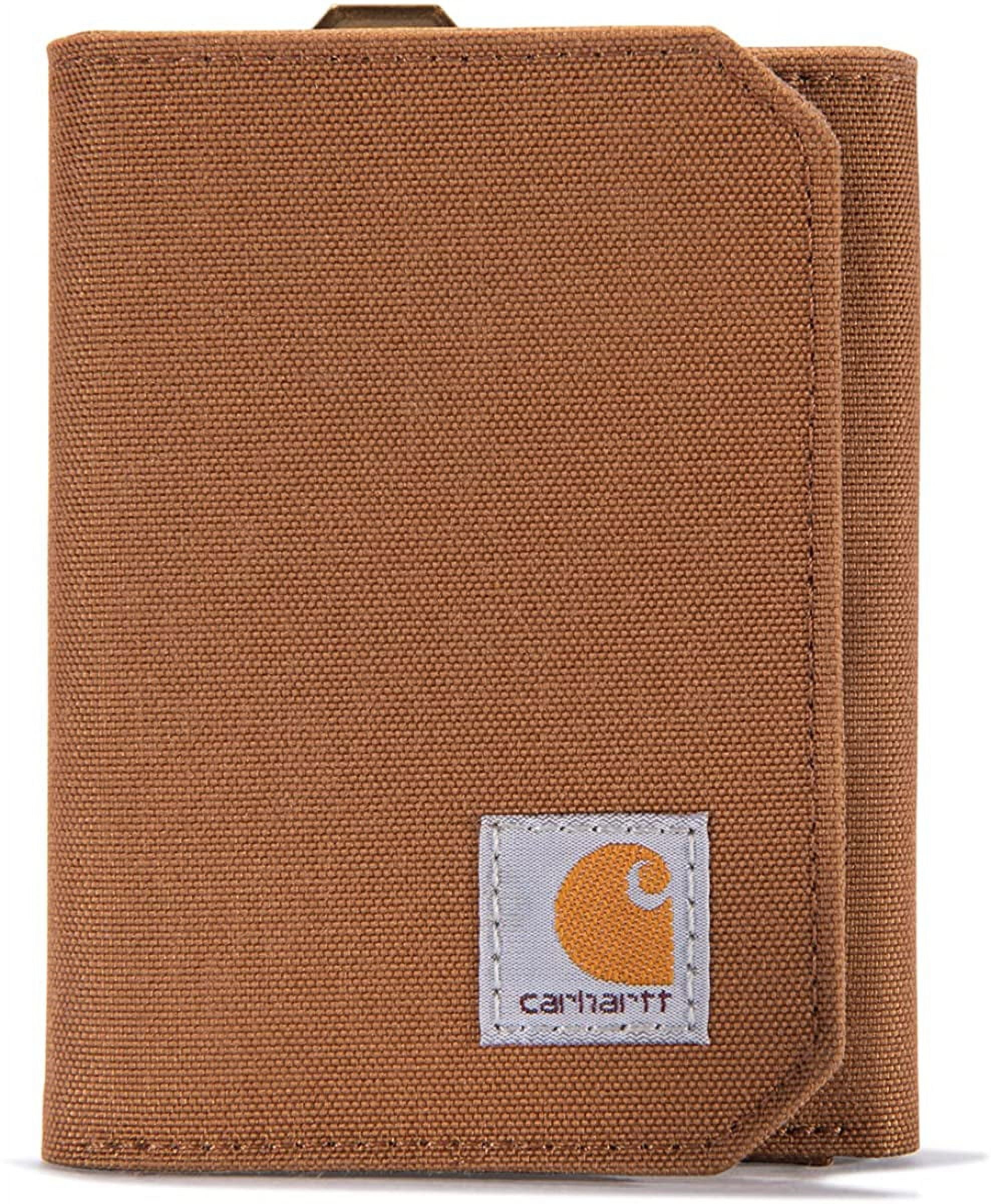 Carhartt Men's Casual Nylon Duck Trifold Wallets, Available in Multiple ...