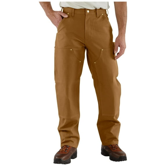 Carhartt Men's Firm Duck Double-Front Work Dungaree Pant