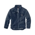 thumbnail image 1 of Carhartt Men's Flame Resistant Full Swing Quick Duck Coat Big And Tall Navy Large Tall, 1 of 5