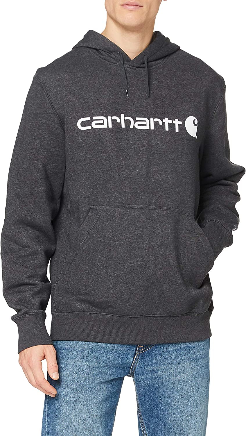 Carhartt Men's Force Delmont Signature Graphic Hooded Sweatshirt -  Walmart.com