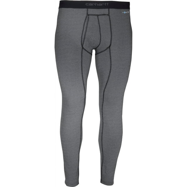 Carhartt Men's Force Heavyweight Base Layer Bottoms (Shadow Heather, S)