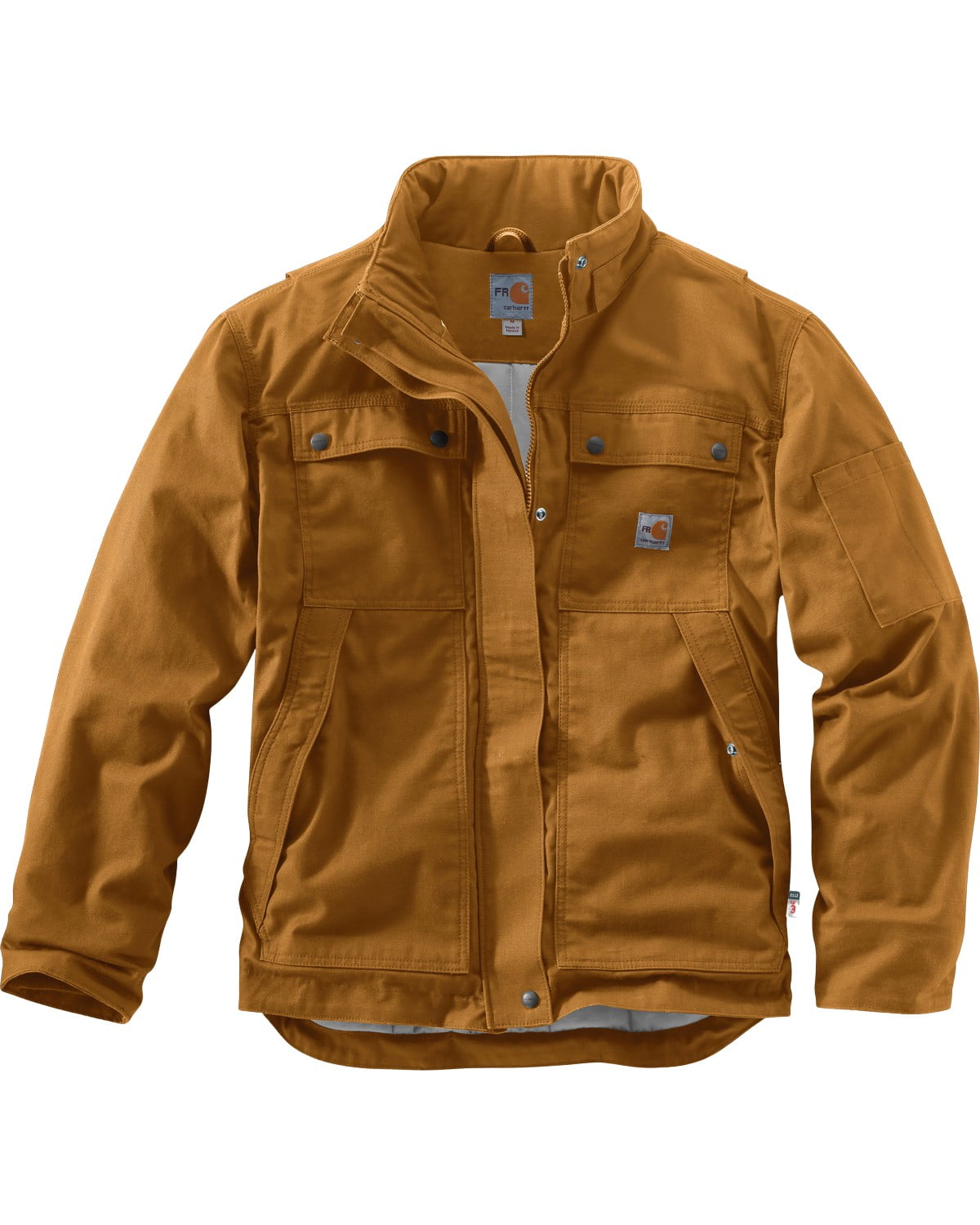 Carhartt duckBest ブラウン Full Swing® Loose Fit Quick Duck Insulated Jacket - 3