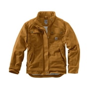 CARHARTT Men's Fr Full Swing Quick Duck Work Coat Brown Medium