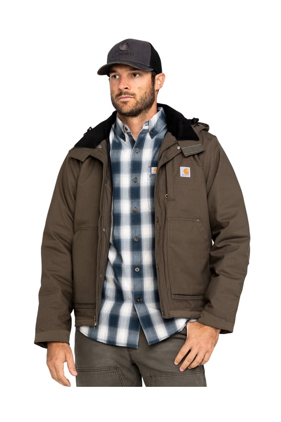 Men's Full Swing Steel Work Jacket Big And Tall Dark Grey 3X US