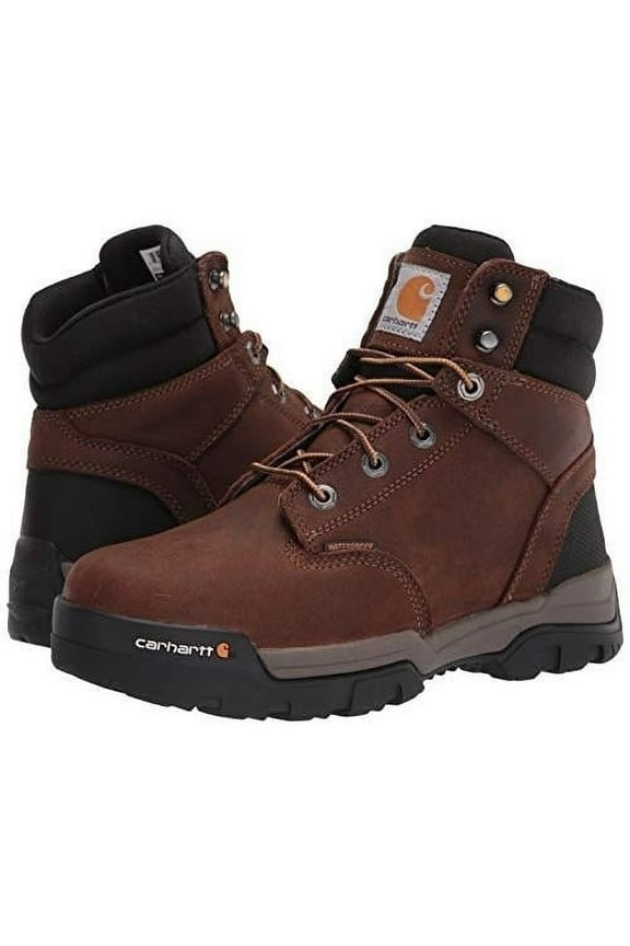 Men's Ground Force 6" Waterproof Comp Toe Boot Cme6347 Construction BISON BROWN OIL TAN