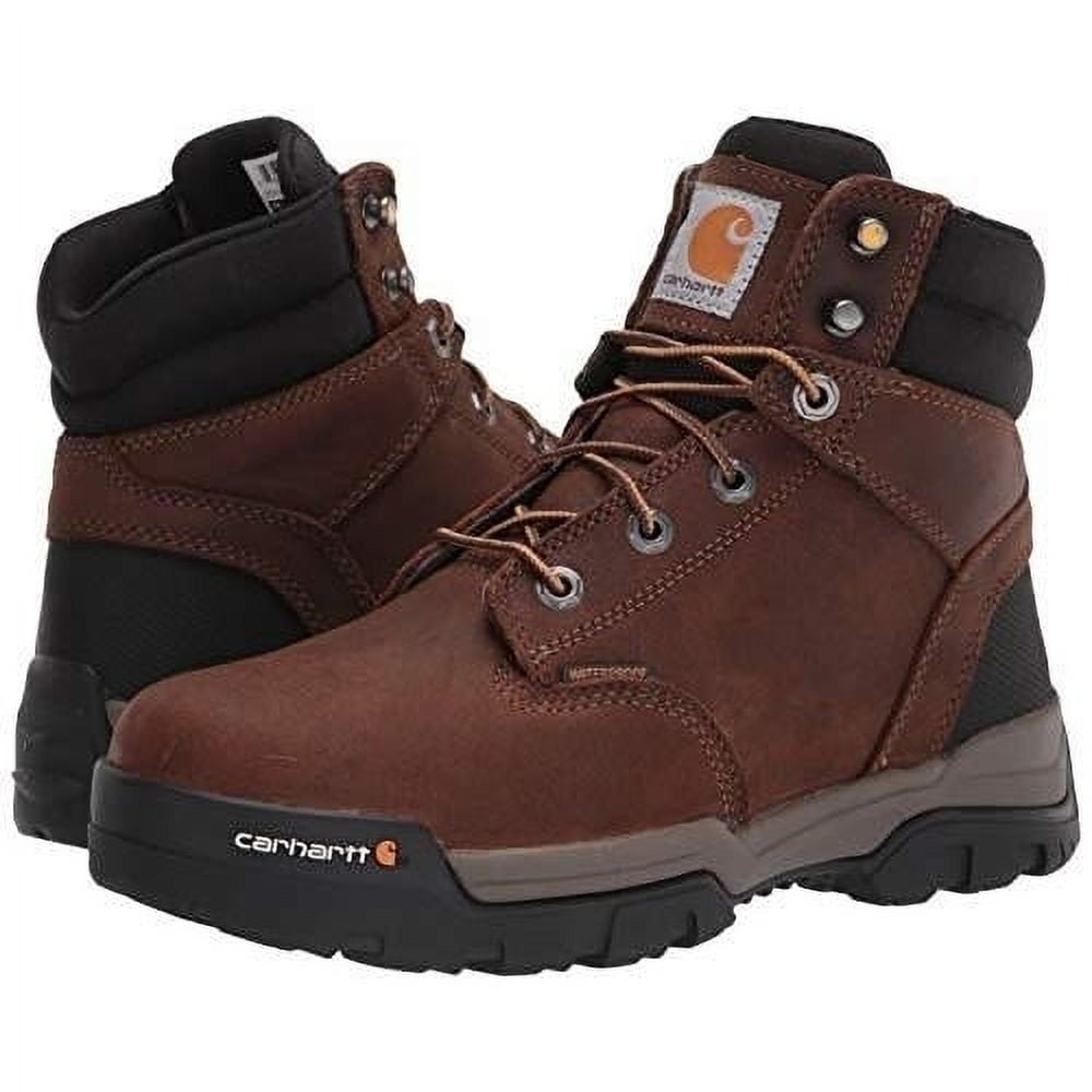 Carhartt Men s Ground Force Waterproof Work Boot Composite Toe Brown 8.5 D M US Walmart