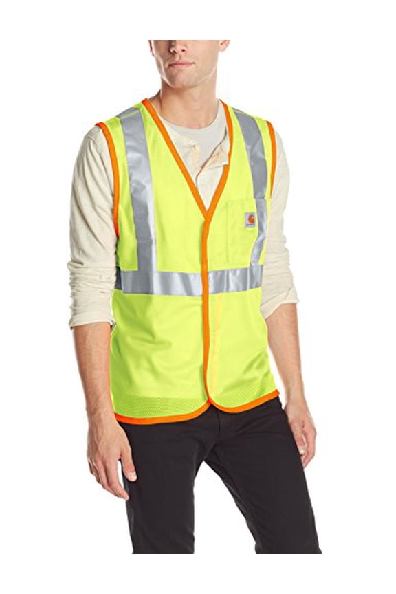 Men's High Visibility Class 2 Vest X-Large Brite Lime