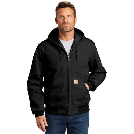 Carhartt Men's J131 Thermal Lined Hooded Duck Active Jacket