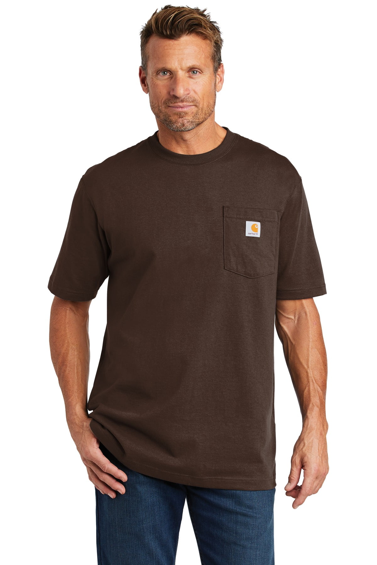 Tシャツ・カットソー CARHARTT S/S POCKET LOOSE T-SHIRT 5FT1062 Carhartt Men's Loose Fit Heavyweight SS Pocket T Shirt