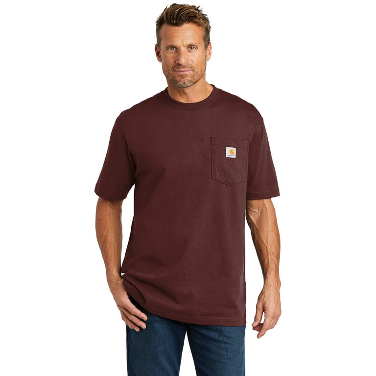 Carhartt Men s Loose Fit Heavyweight Short Sleeve Pocket T Shirt
