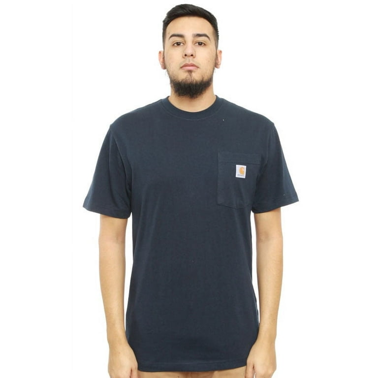 Carhartt pocket cheap tee navy