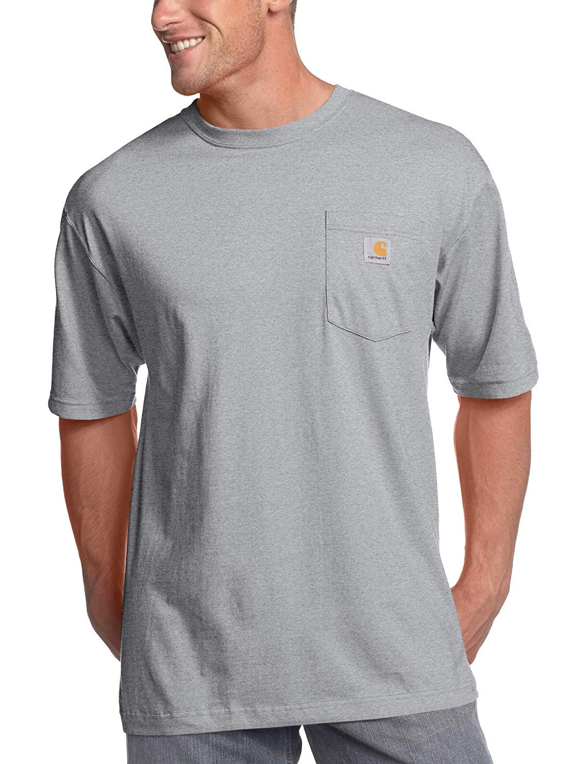 Heybo Prep Stamp Pocket T-Shirt For Adults - 100% Cotton, UPF 30, Vented Back & Mesh Panels, Bright Summer Colors - View #5