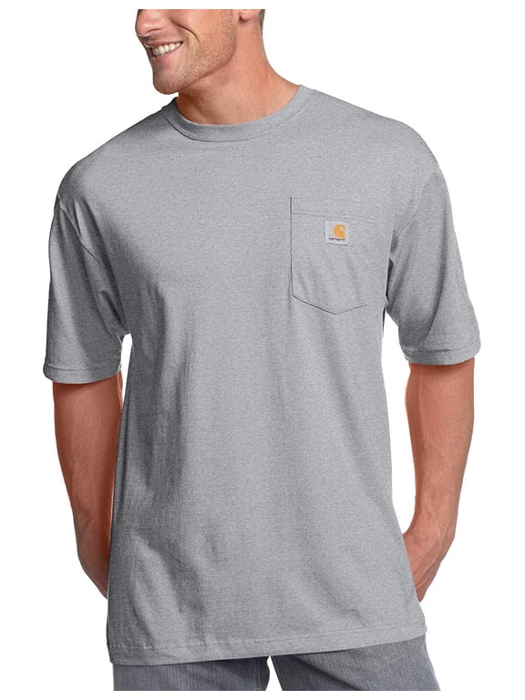 Men's Loose Fit Heavyweight SS Pocket T Shirt