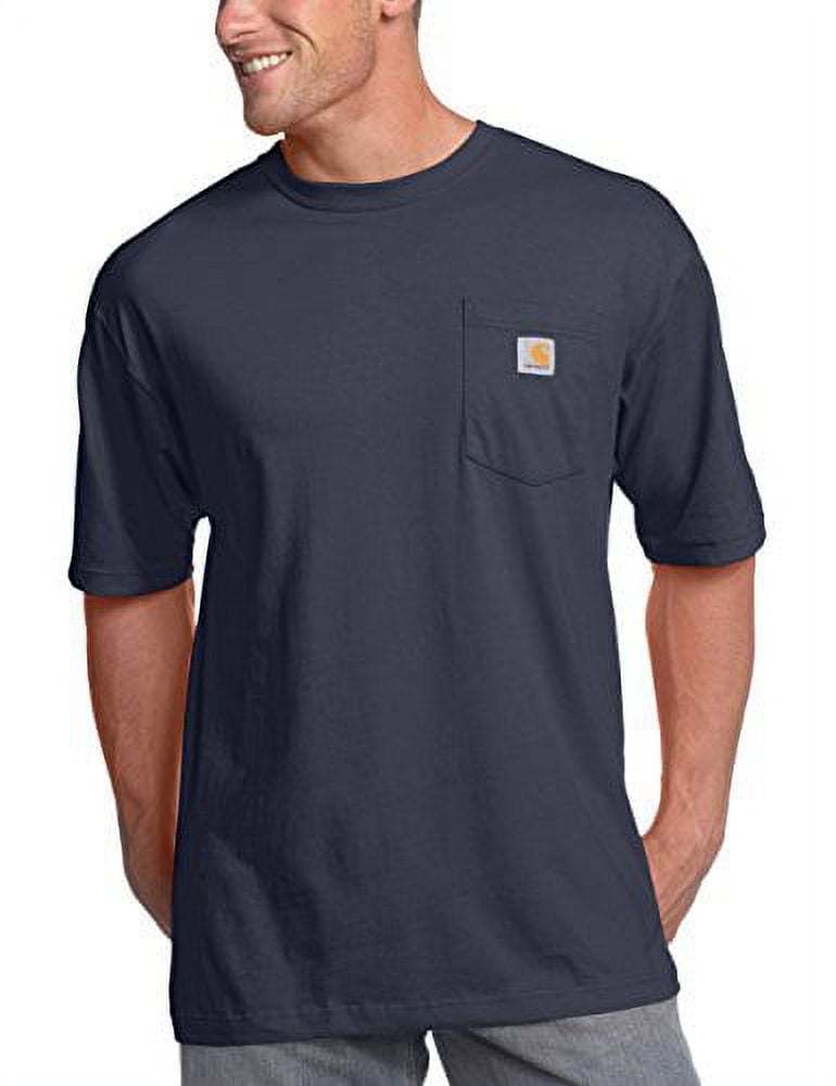 Carhartt Men's Loose Fit Heavyweight SS Pocket T Shirt - Walmart.com