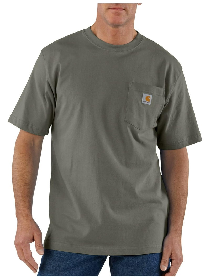 Carhartt Men's Loose Fit Heavyweight Short-Sleeve Pocket T-Shirt