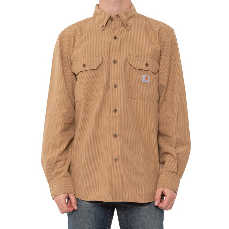 Carhartt® Men's Loose Fit Midweight Chambray Long-Sleeve Shirt