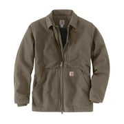 Carhartt Men's M-Washed Duck Sherpa-Lined Work Coat Medium Brown XX-Large  US