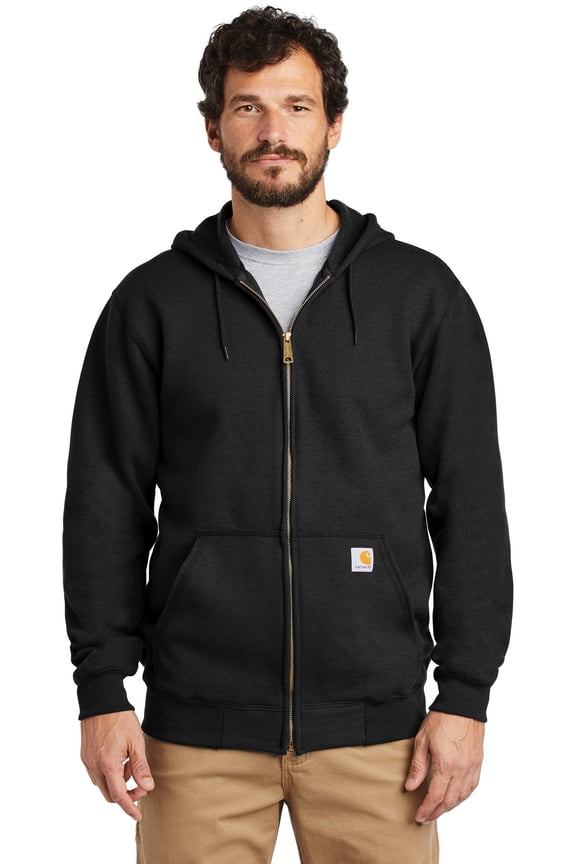 Men's Midweight Hooded ZipFront SweaT-Shirt - CTK122