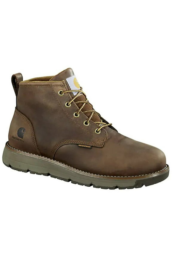 Men's Millbrook 5" Waterproof Work Boot Steel Toe Brown 7 EE US