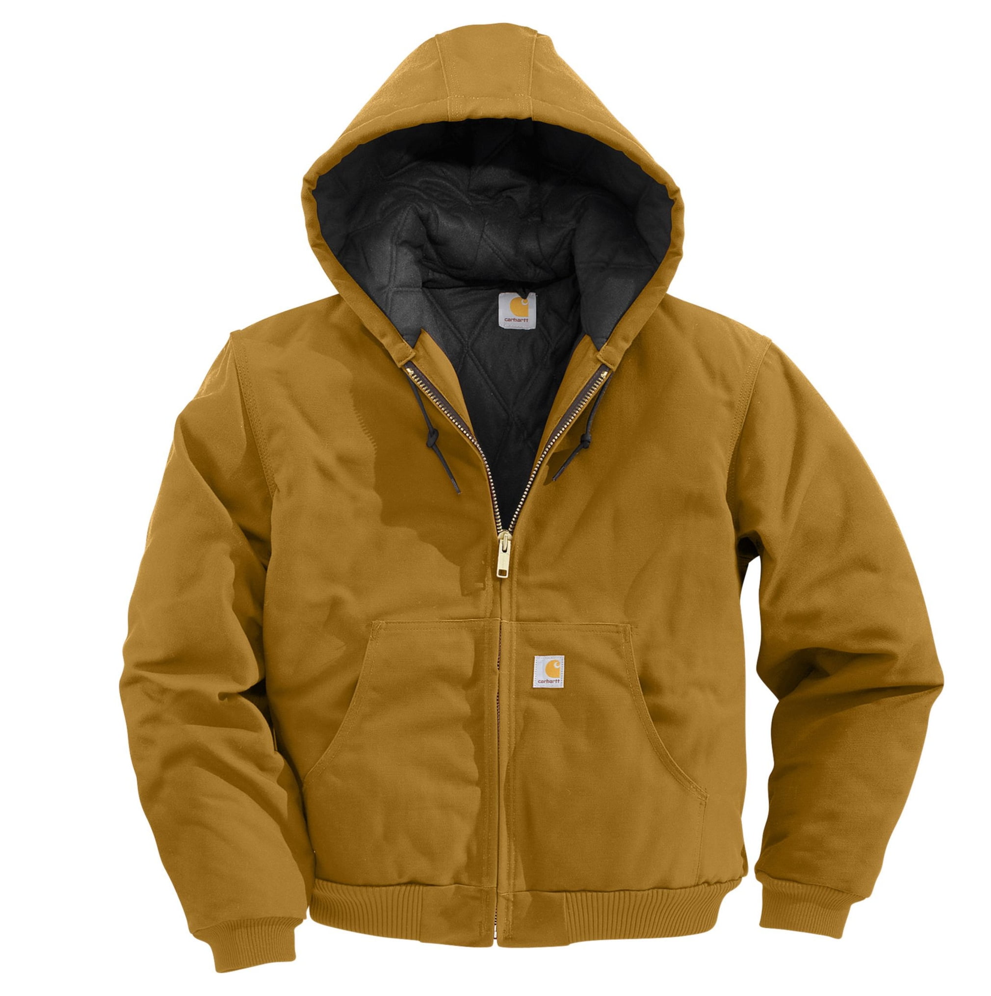 Carhartt Men's Quilted Flannel Lined Duck Active Jacket