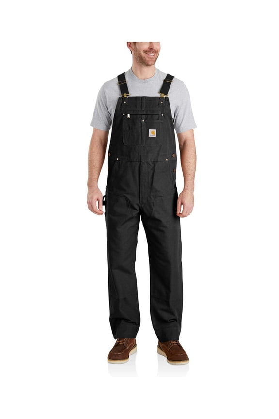 Men's R01 Duck Canvas Unlined Bib Overalls
