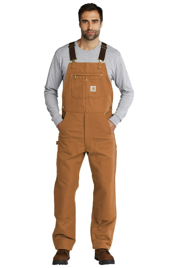 Men's R01 Duck Canvas Unlined Bib Overalls