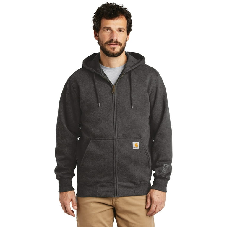 Carhartt Men s Rain Defender Loose Fit Heavyweight Full Zip Sweatshirt Walmart